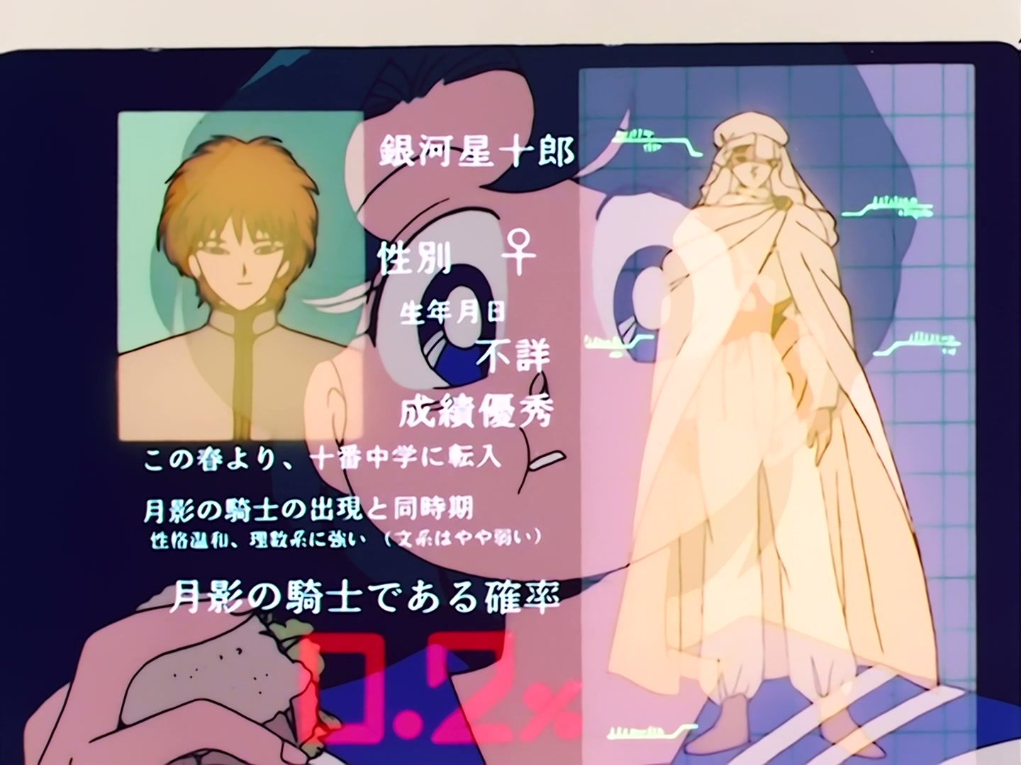 Sailor Moon Ep 55: Is Seijuro the Moonlight Knight? Mako-chan Falls in Love @ 00:08:12