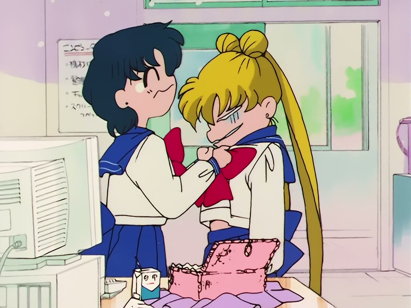 Sailor Moon Ep 55: Is Seijuro the Moonlight Knight? Mako-chan Falls in Love @ 00:08:38