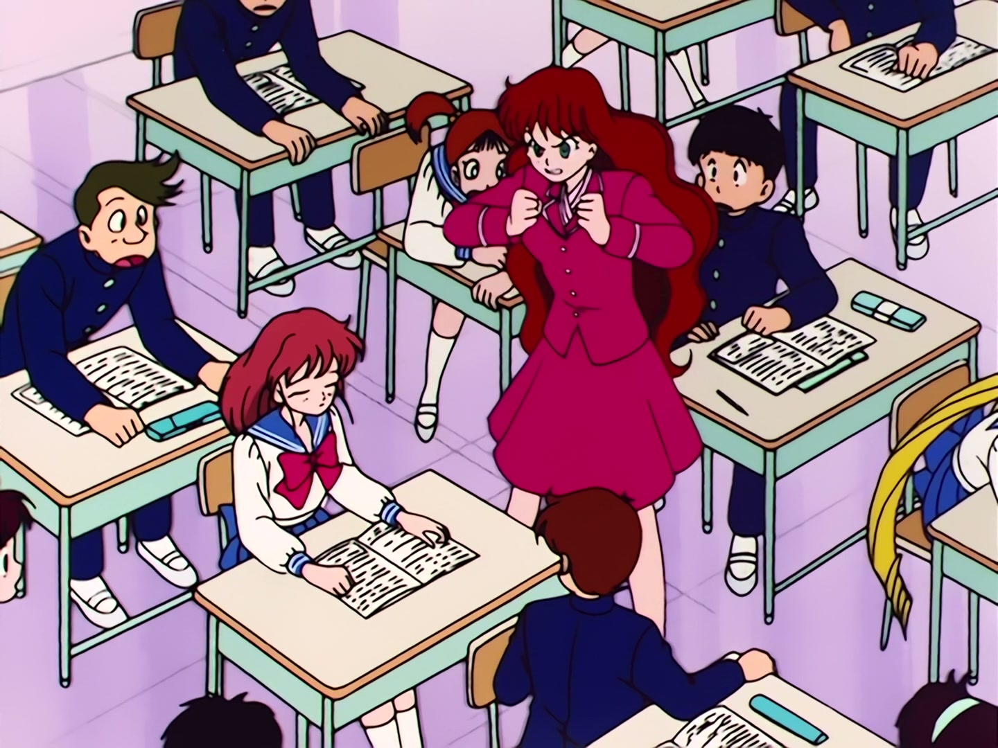 Sailor Moon Ep 57: After-School Trouble! Usagi is a Target @ 00:05:36