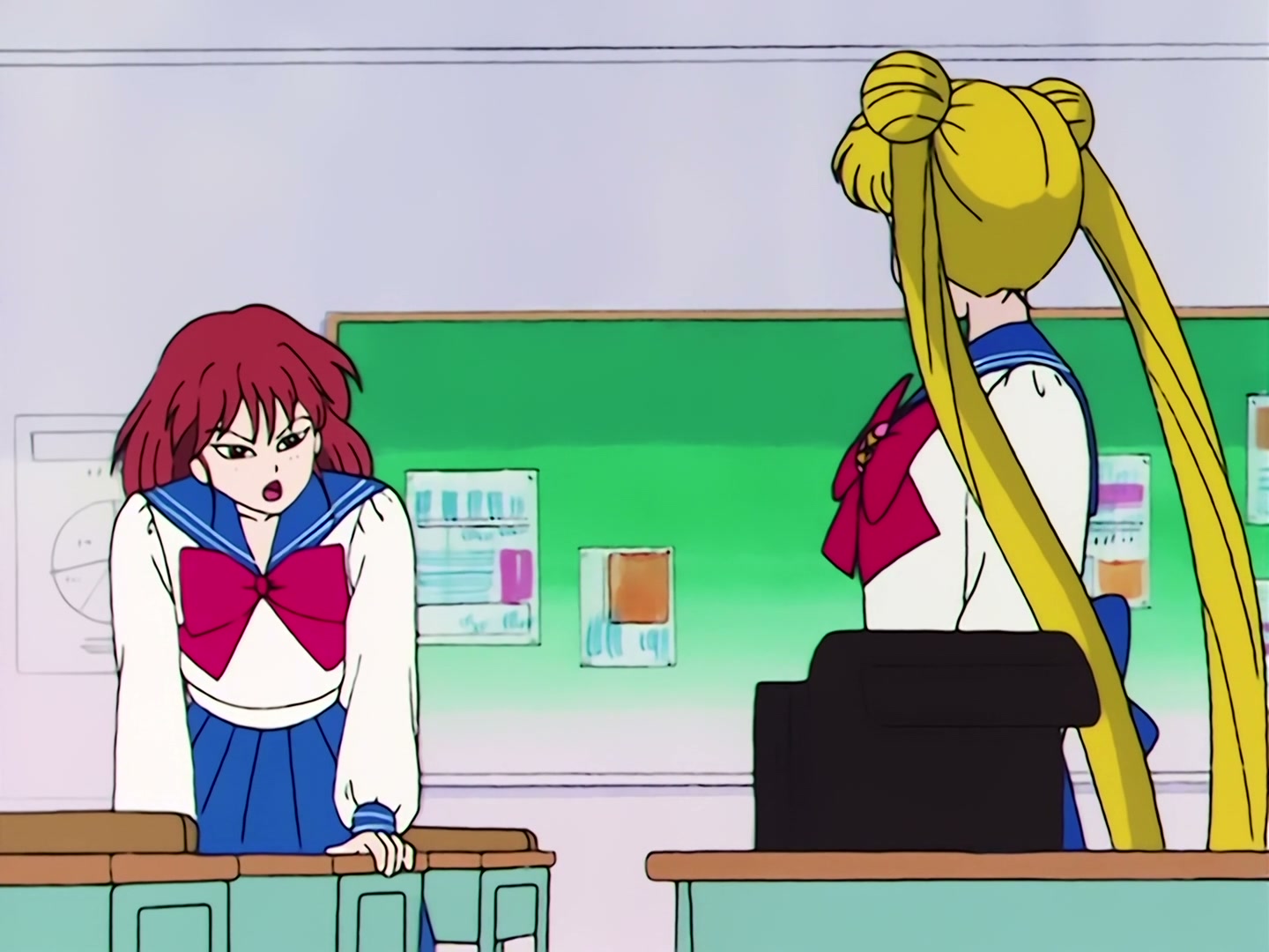 Sailor Moon Ep 57: After-School Trouble! Usagi is a Target @ 00:08:38