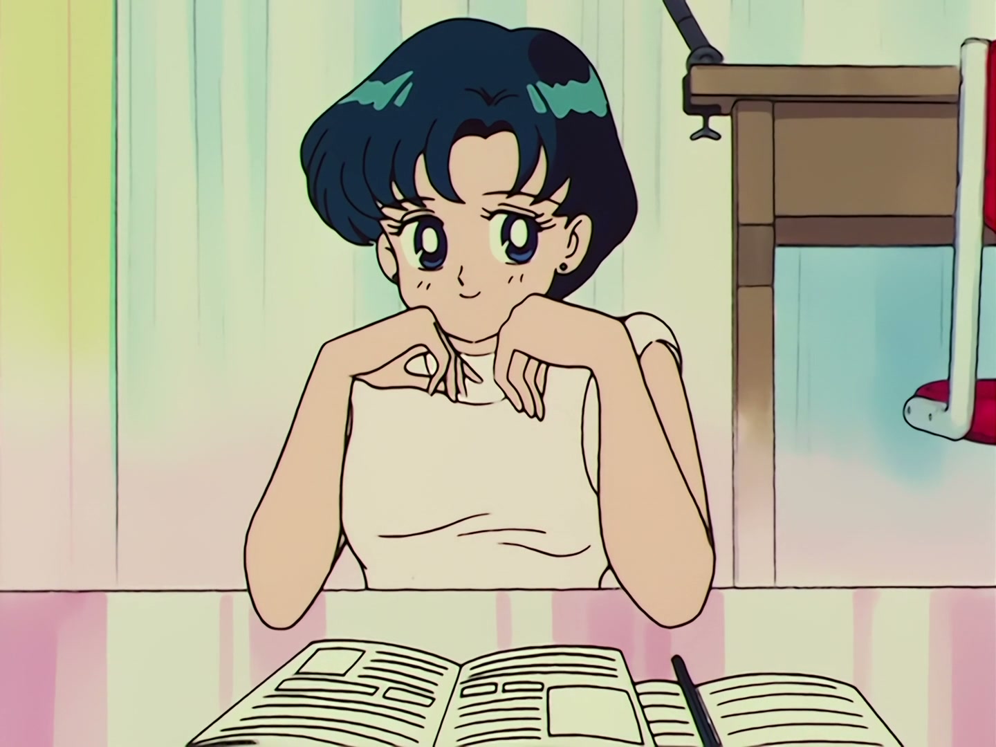 Sailor Moon Ep 62: A Guardian's Friendship! Goodbye, Ami @ 00:07:07