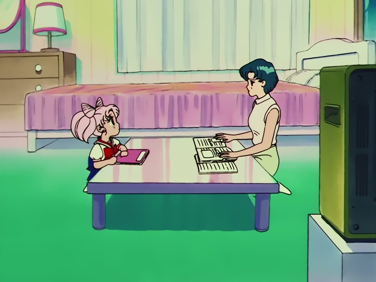 Sailor Moon Ep 62: A Guardian's Friendship! Goodbye, Ami @ 00:07:29