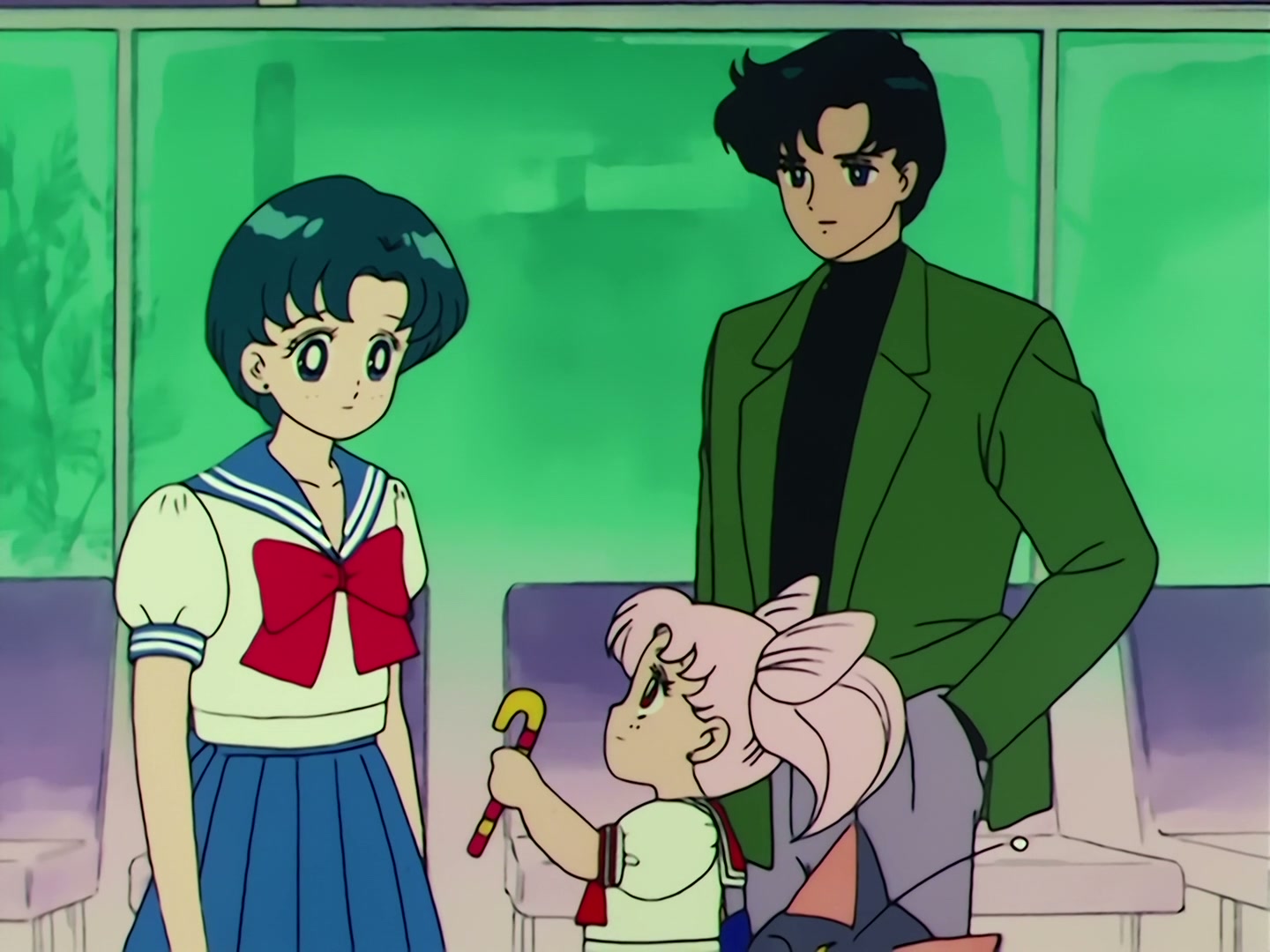 Sailor Moon Ep 62: A Guardian's Friendship! Goodbye, Ami @ 00:17:14