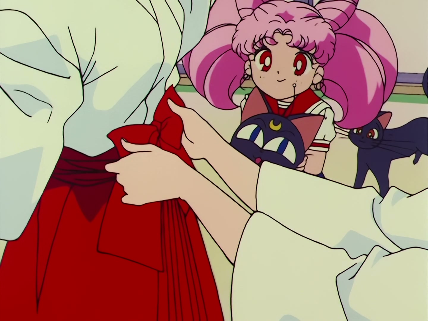 Sailor Moon Ep 63: Women Must Be Strong and Beautiful! Rei's New Special Move @ 00:03:44