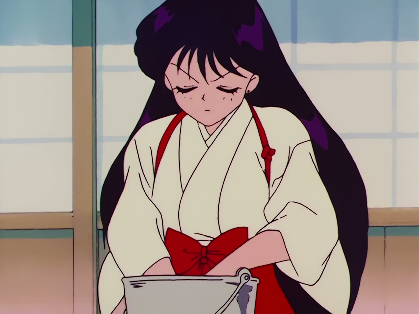 Sailor Moon Ep 63: Women Must Be Strong and Beautiful! Rei's New Special Move @ 00:08:08