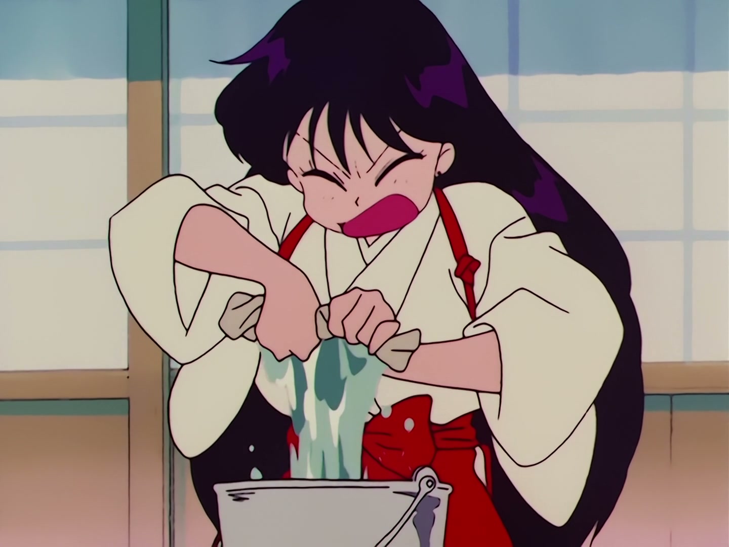 Sailor Moon Ep 63: Women Must Be Strong and Beautiful! Rei's New Special Move @ 00:08:12