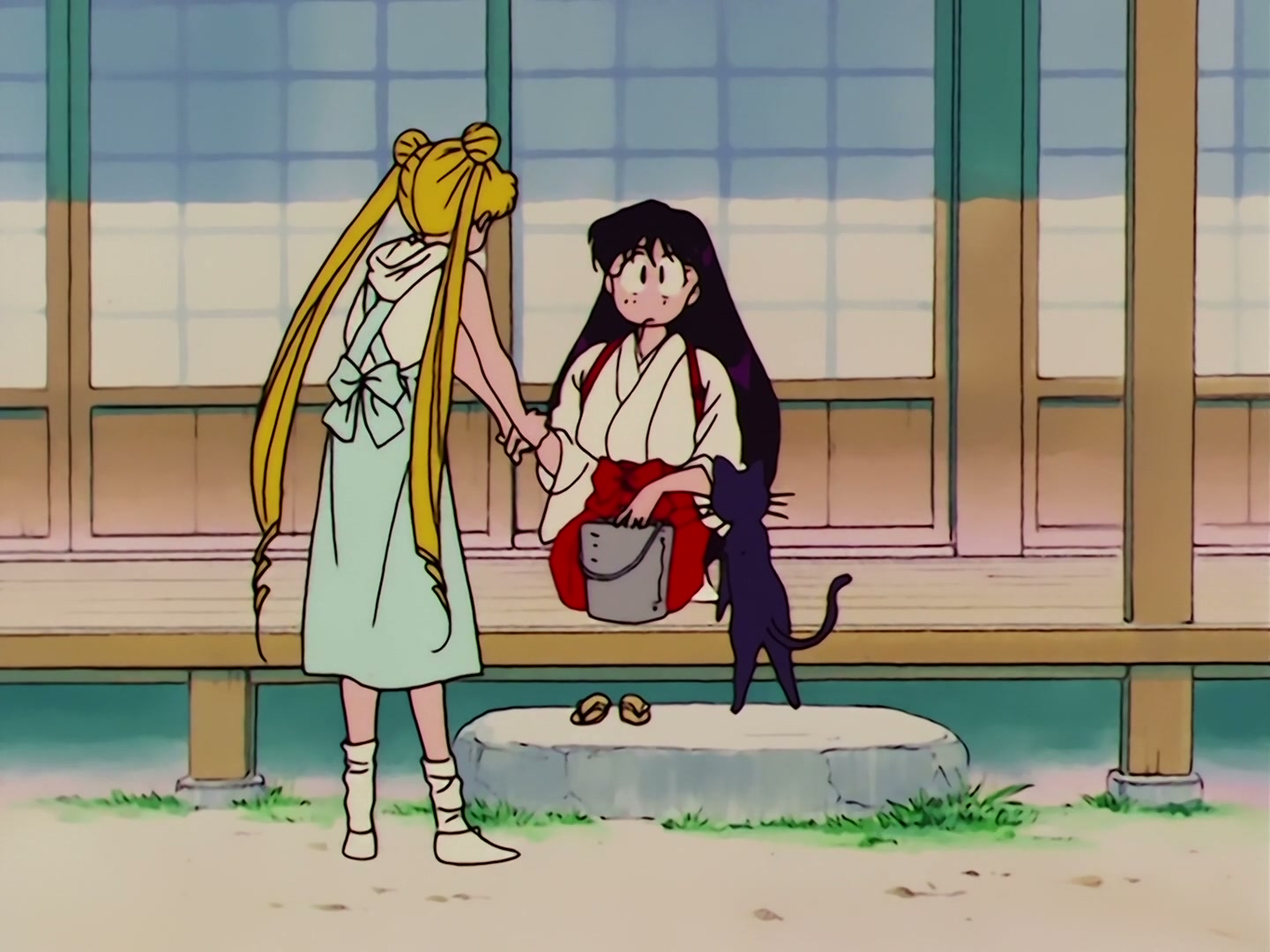Sailor Moon Ep 63: Women Must Be Strong and Beautiful! Rei's New Special Move @ 00:08:34