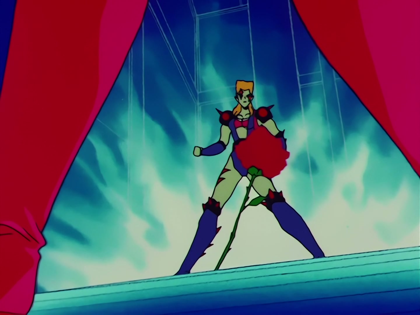 Sailor Moon Ep 63: Women Must Be Strong and Beautiful! Rei's New Special Move @ 00:17:36