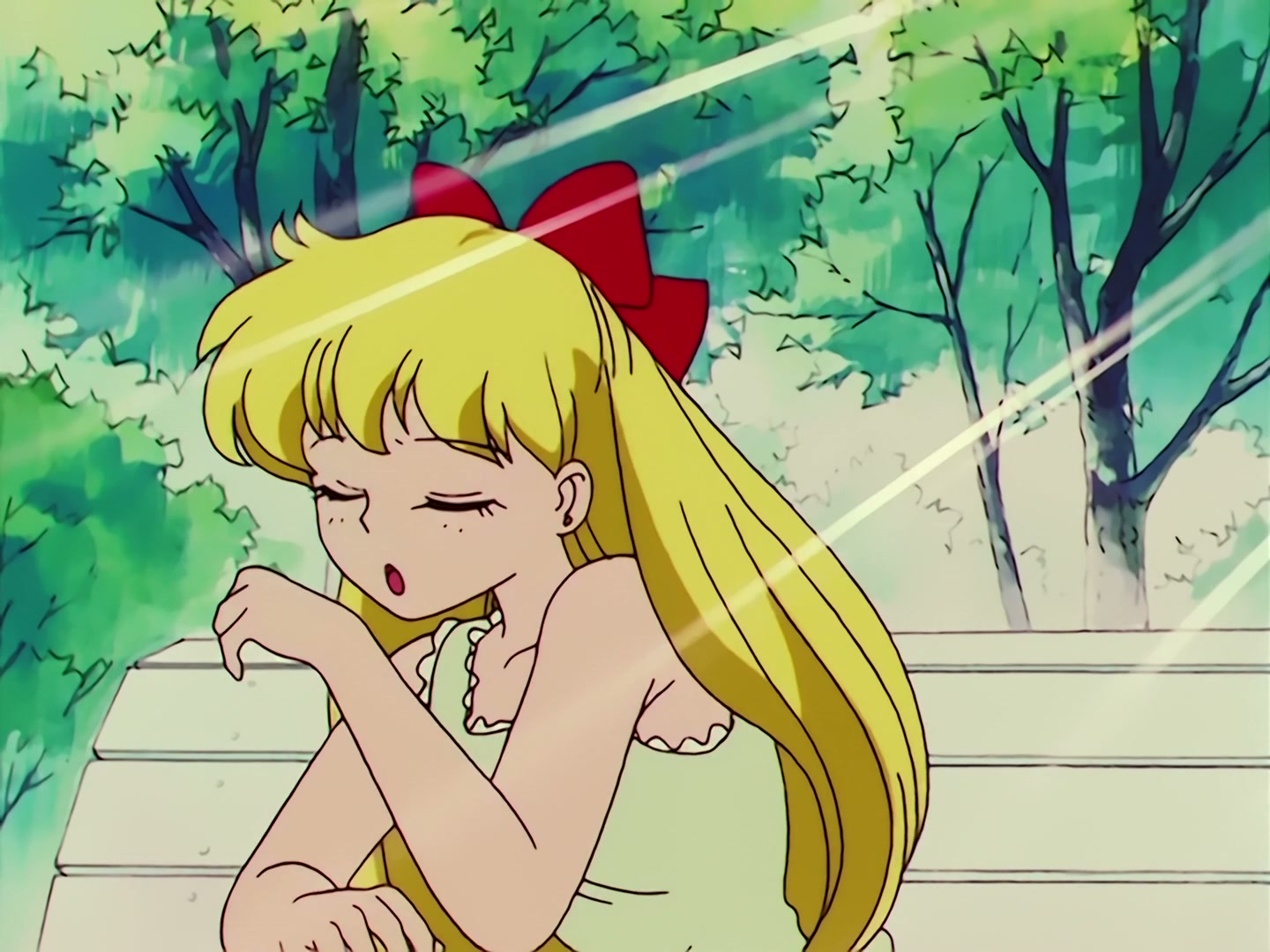 Sailor Moon Ep 65: Dispute Over Love! Minako and Makoto Face Off @ 00:02:21