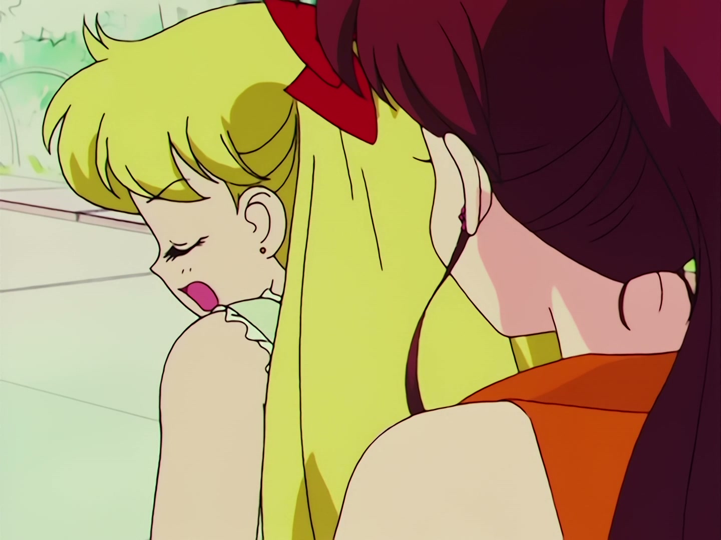 Sailor Moon Ep 65: Dispute Over Love! Minako and Makoto Face Off @ 00:04:27