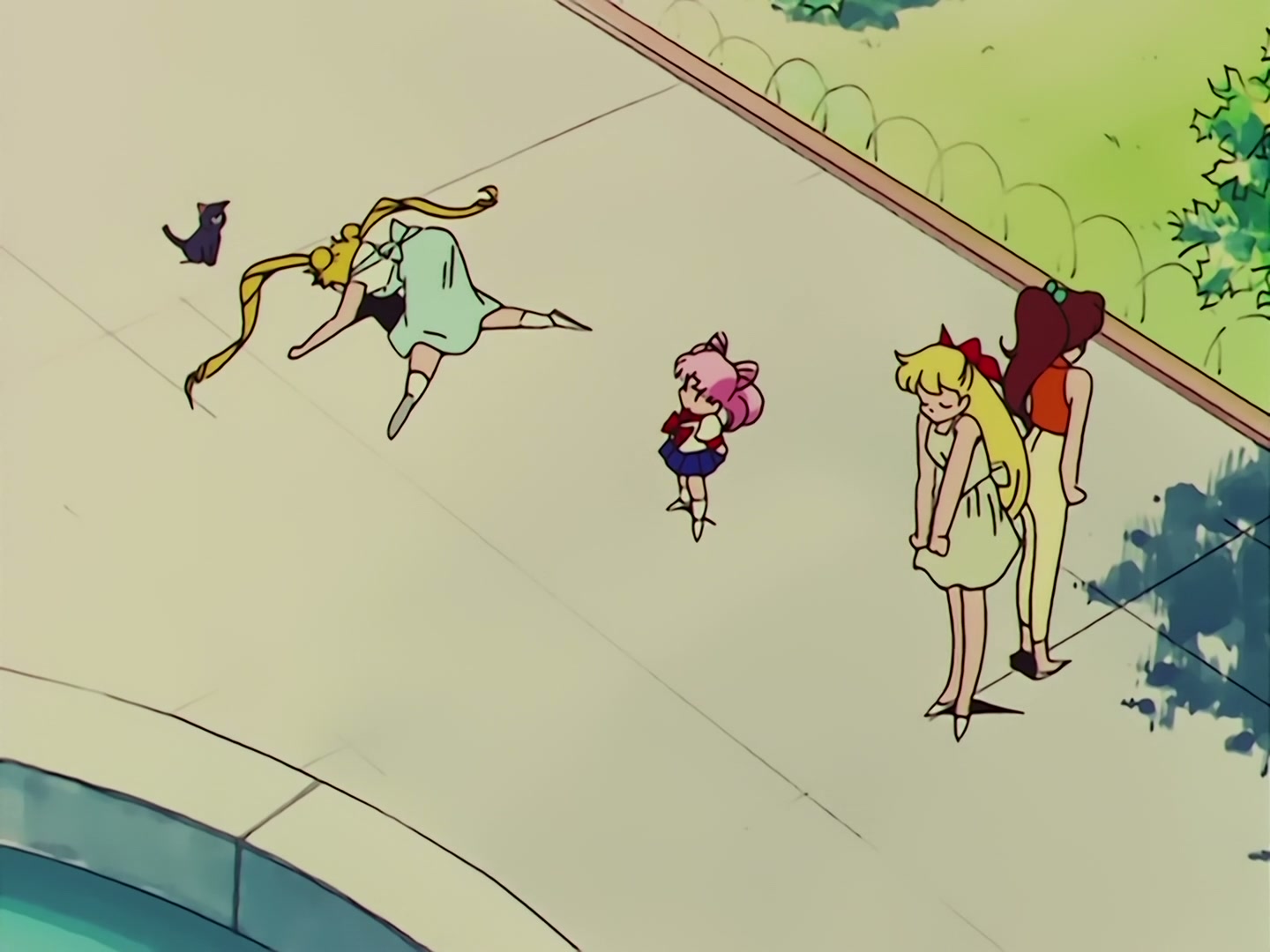 Sailor Moon Ep 65: Dispute Over Love! Minako and Makoto Face Off @ 00:05:32