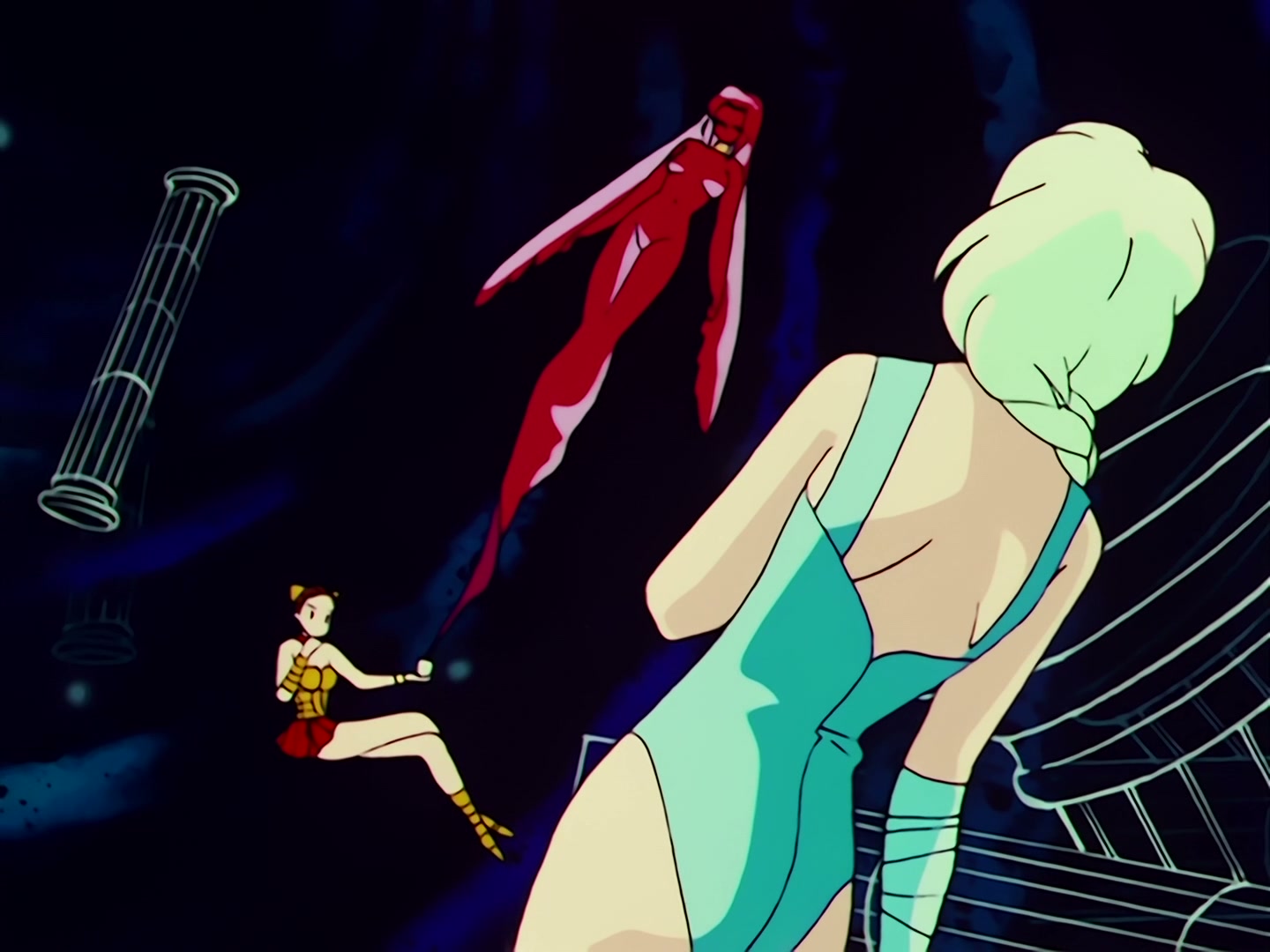 Sailor Moon Ep 65: Dispute Over Love! Minako and Makoto Face Off @ 00:07:55