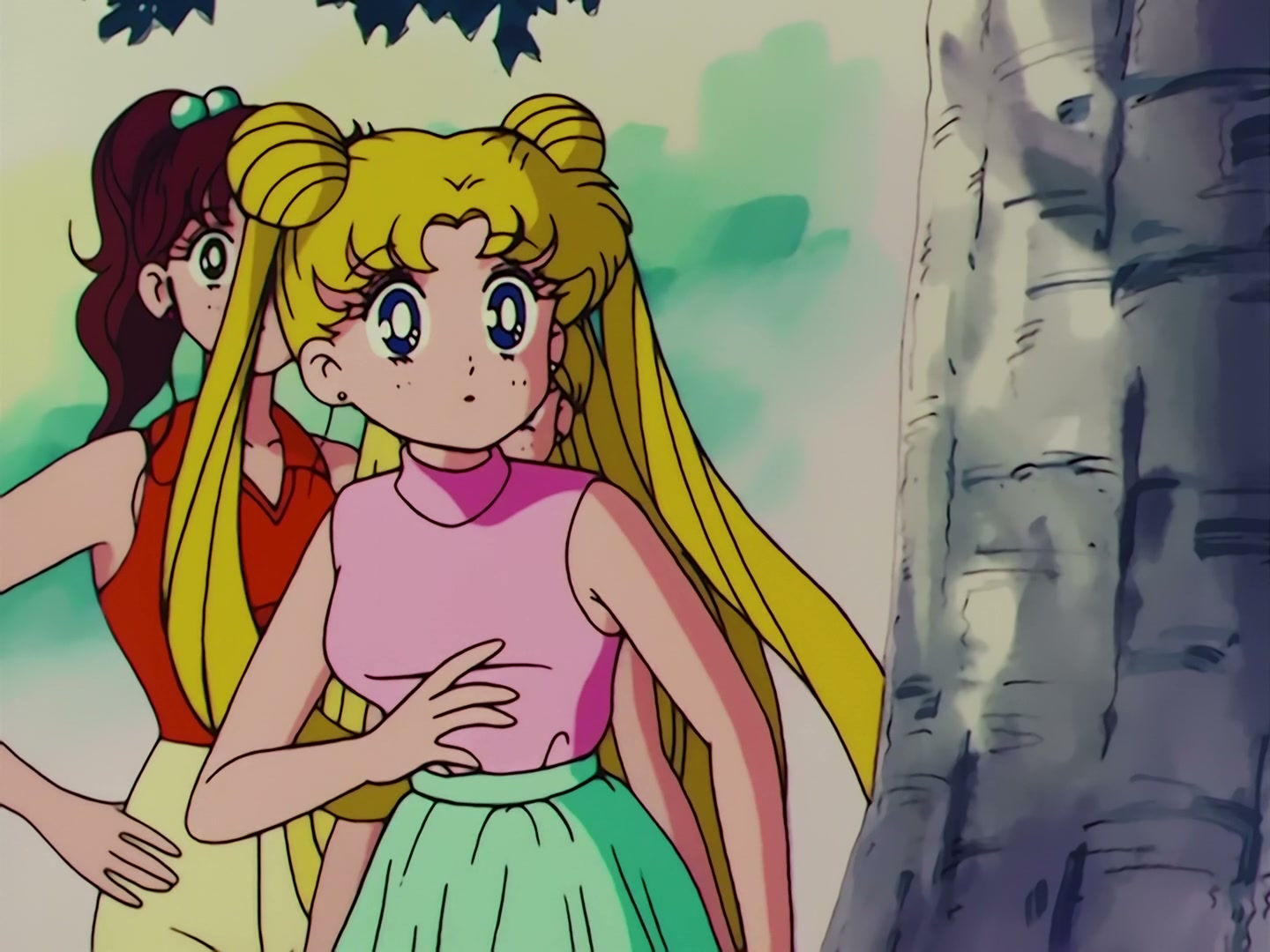 Sailor Moon Ep 67: The Ocean! The Island! A Vacation! A Break for the Guardians @ 00:02:26