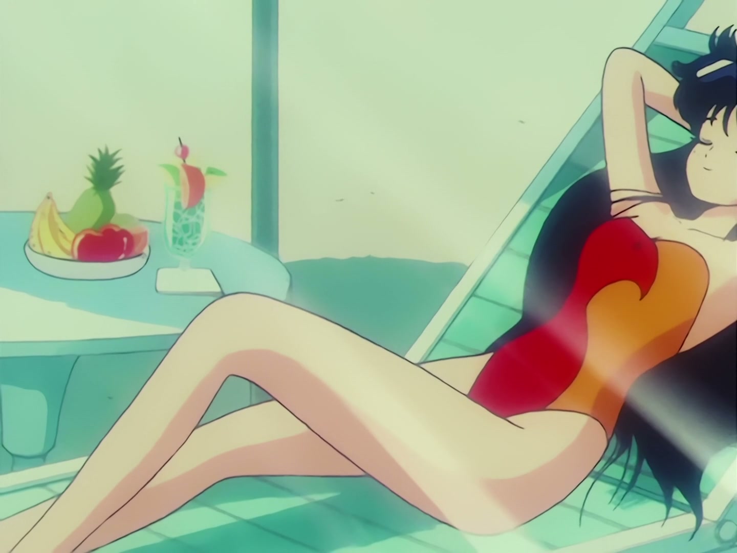 Sailor Moon Ep 67: The Ocean! The Island! A Vacation! A Break for the Guardians @ 00:02:52