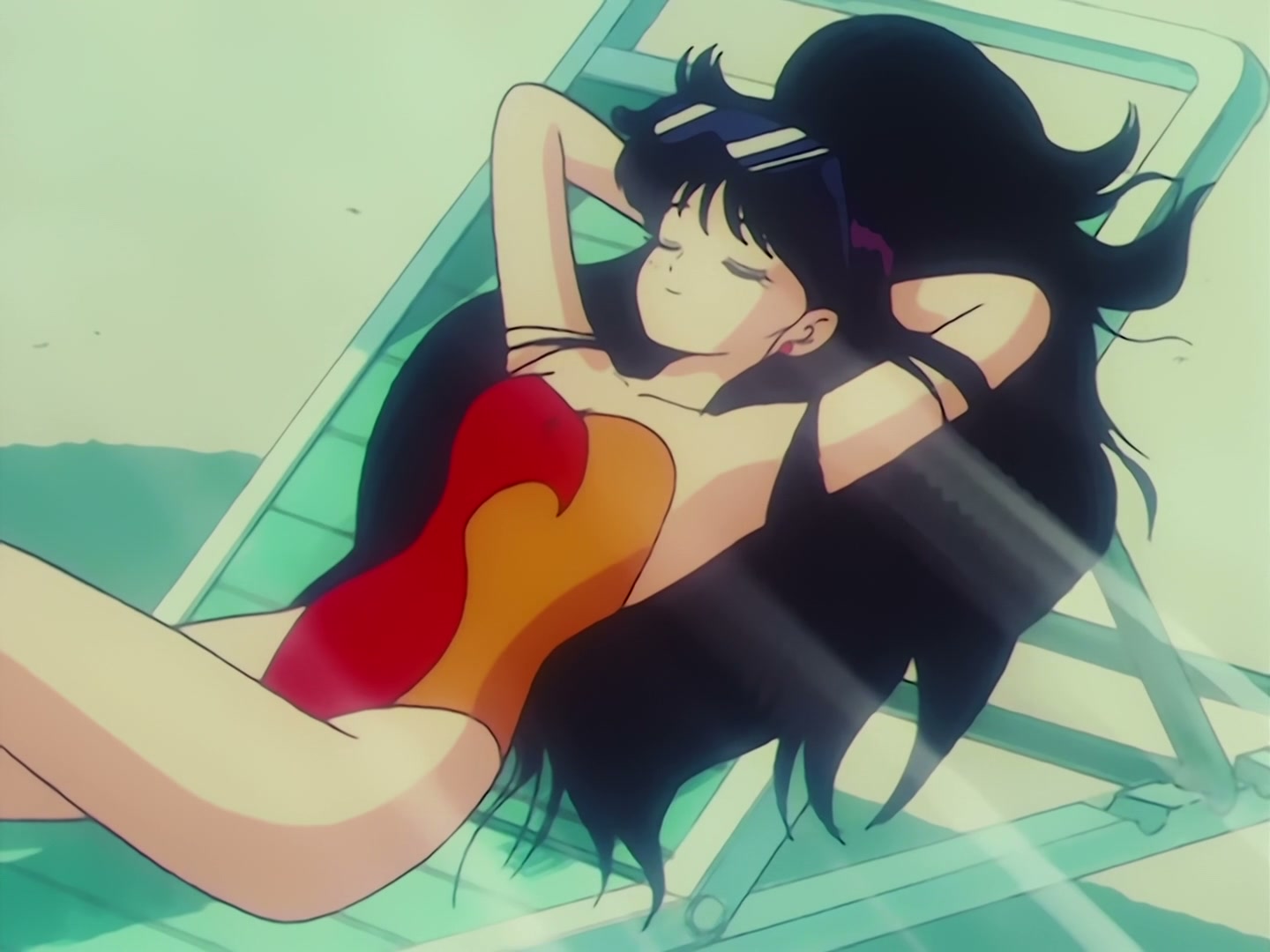 Sailor Moon Ep 67: The Ocean! The Island! A Vacation! A Break for the Guardians @ 00:02:56