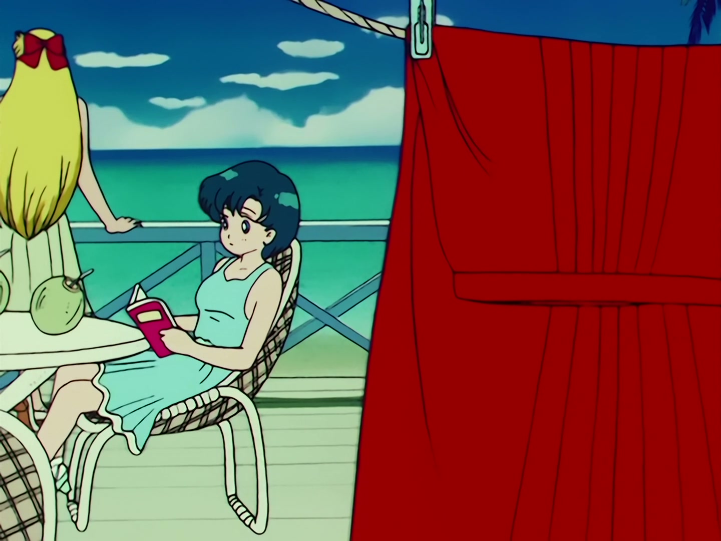 Sailor Moon Ep 67: The Ocean! The Island! A Vacation! A Break for the Guardians @ 00:04:14