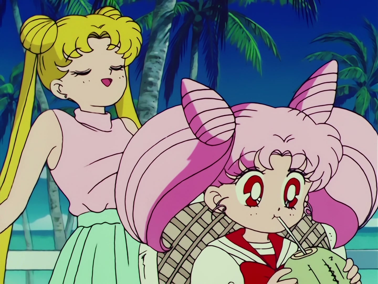 Sailor Moon Ep 67: The Ocean! The Island! A Vacation! A Break for the Guardians @ 00:04:18