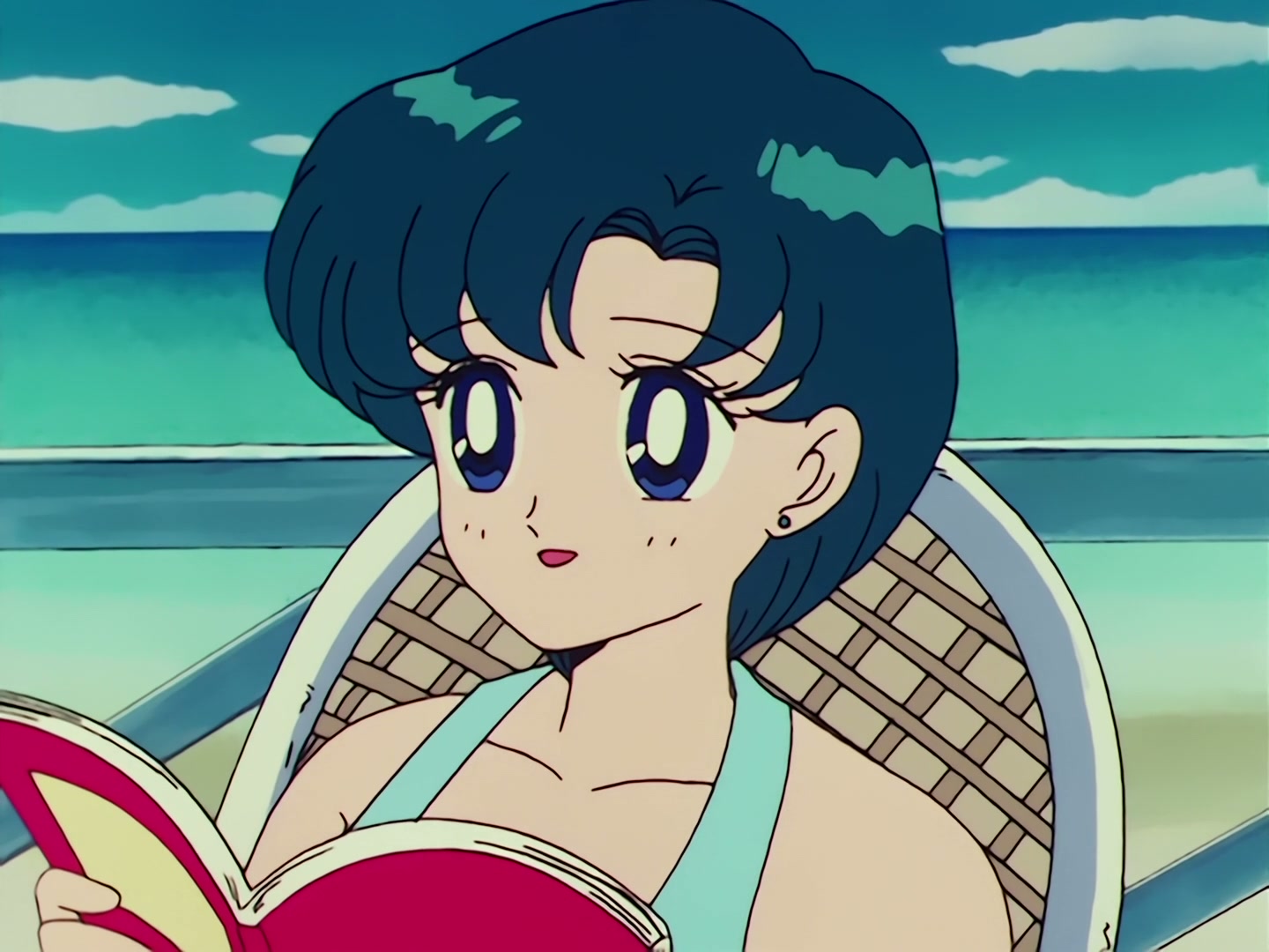 Sailor Moon Ep 67: The Ocean! The Island! A Vacation! A Break for the Guardians @ 00:04:49