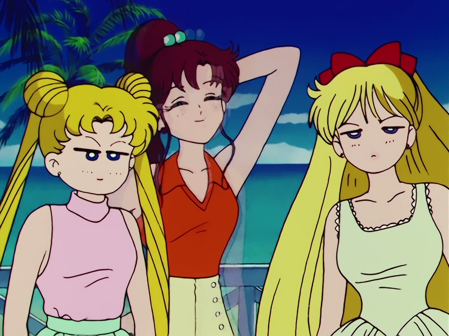 Sailor Moon Ep 67: The Ocean! The Island! A Vacation! A Break for the Guardians @ 00:05:10