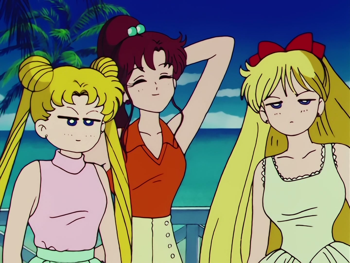 Sailor Moon Ep 67: The Ocean! The Island! A Vacation! A Break for the Guardians @ 00:05:15