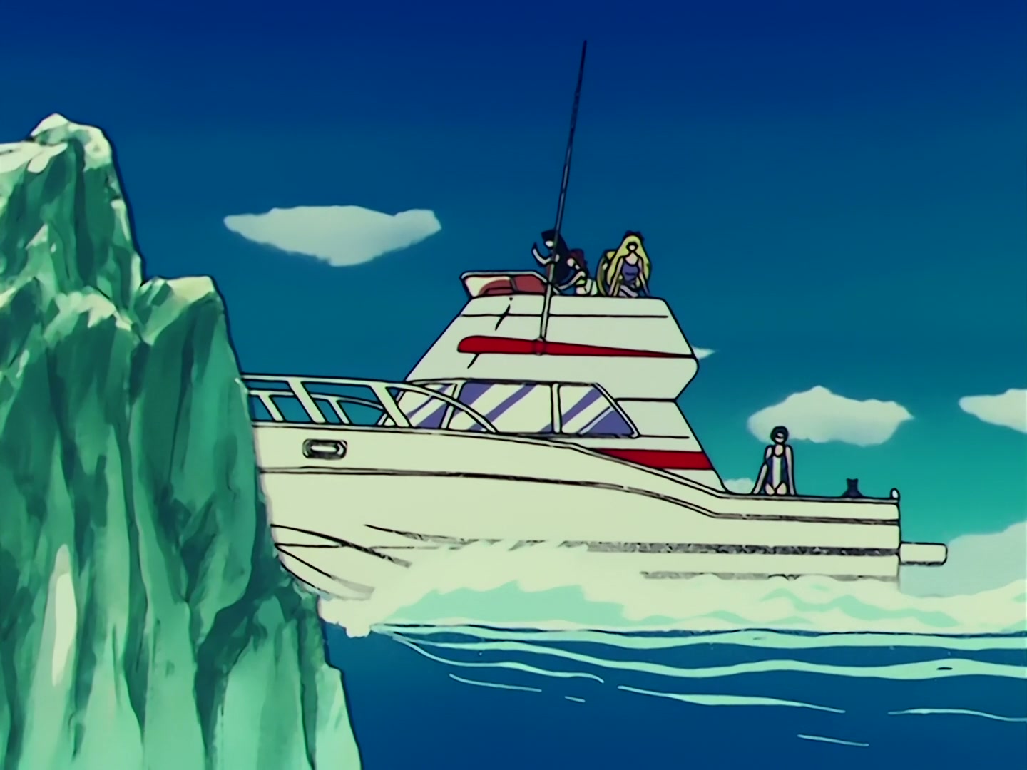Sailor Moon Ep 67: The Ocean! The Island! A Vacation! A Break for the Guardians @ 00:08:30