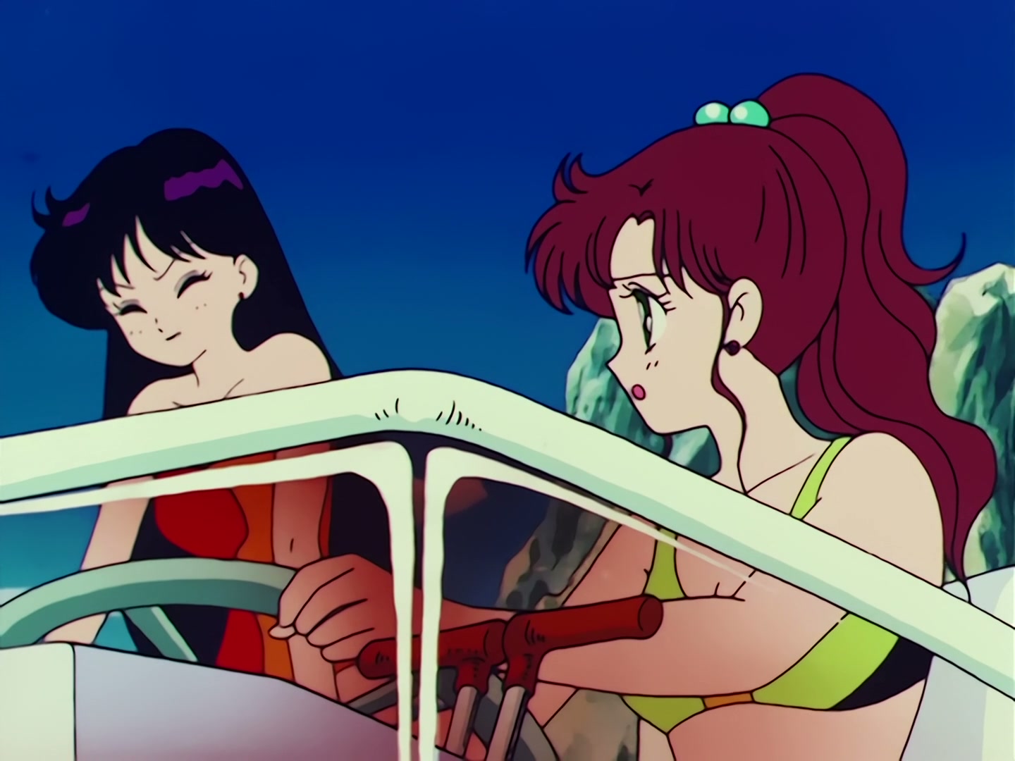 Sailor Moon Ep 67: The Ocean! The Island! A Vacation! A Break for the Guardians @ 00:08:51