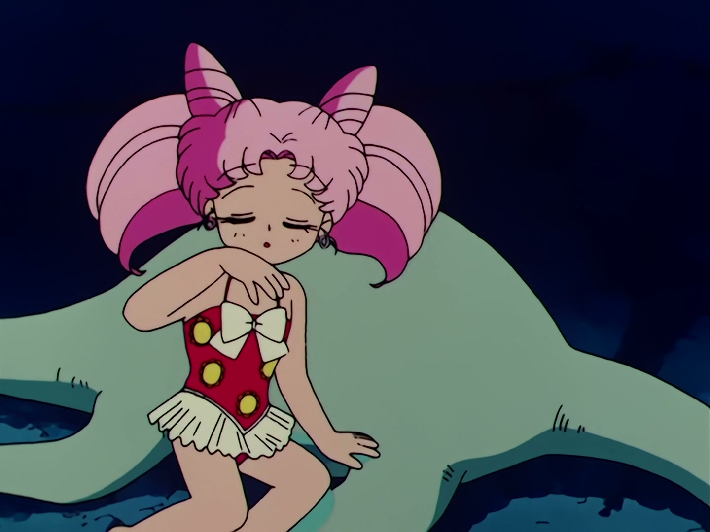 Sailor Moon Ep 67: The Ocean! The Island! A Vacation! A Break for the Guardians @ 00:14:08