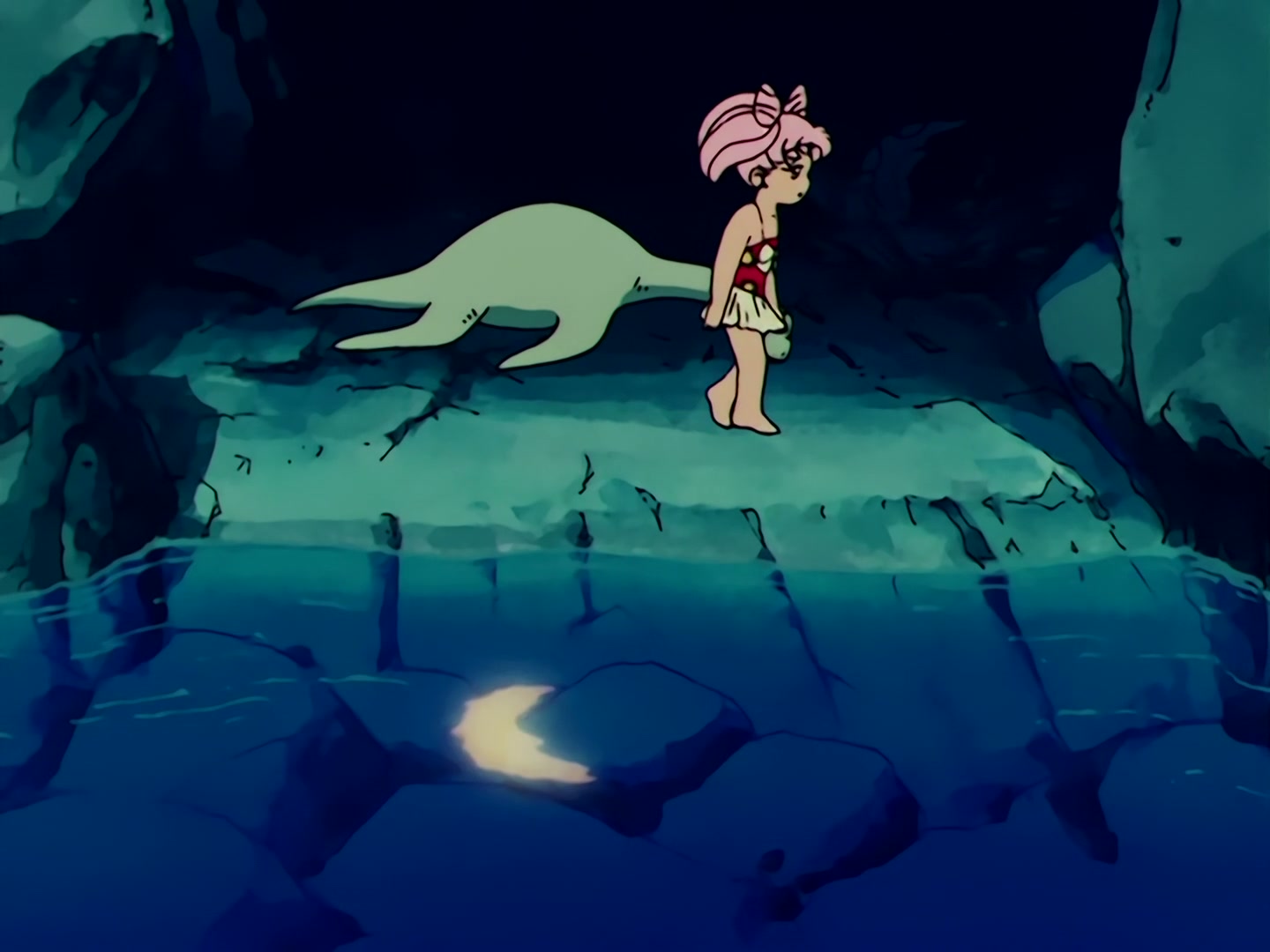 Sailor Moon Ep 67: The Ocean! The Island! A Vacation! A Break for the Guardians @ 00:14:12