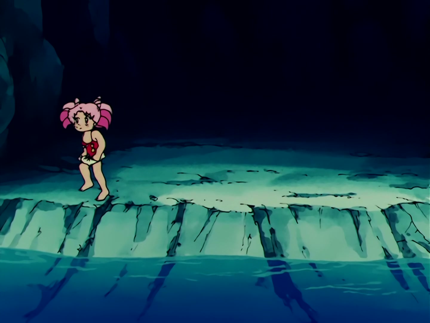 Sailor Moon Ep 67: The Ocean! The Island! A Vacation! A Break for the Guardians @ 00:14:51