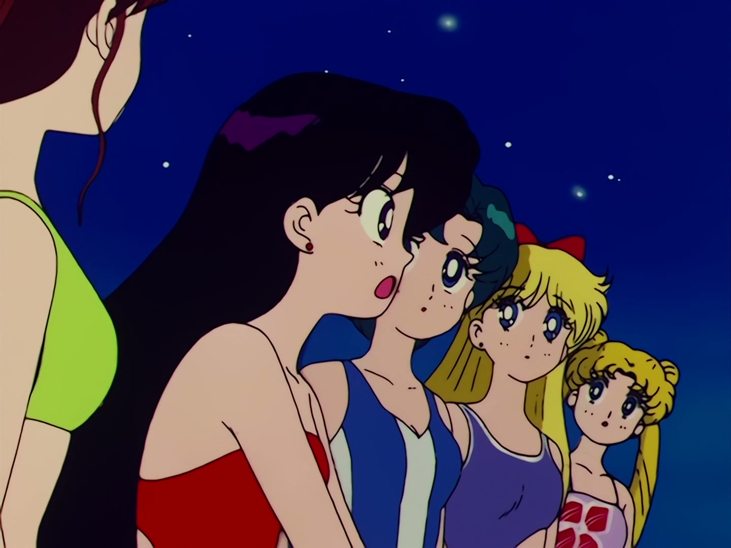 Sailor Moon Ep 67: The Ocean! The Island! A Vacation! A Break for the Guardians @ 00:15:39