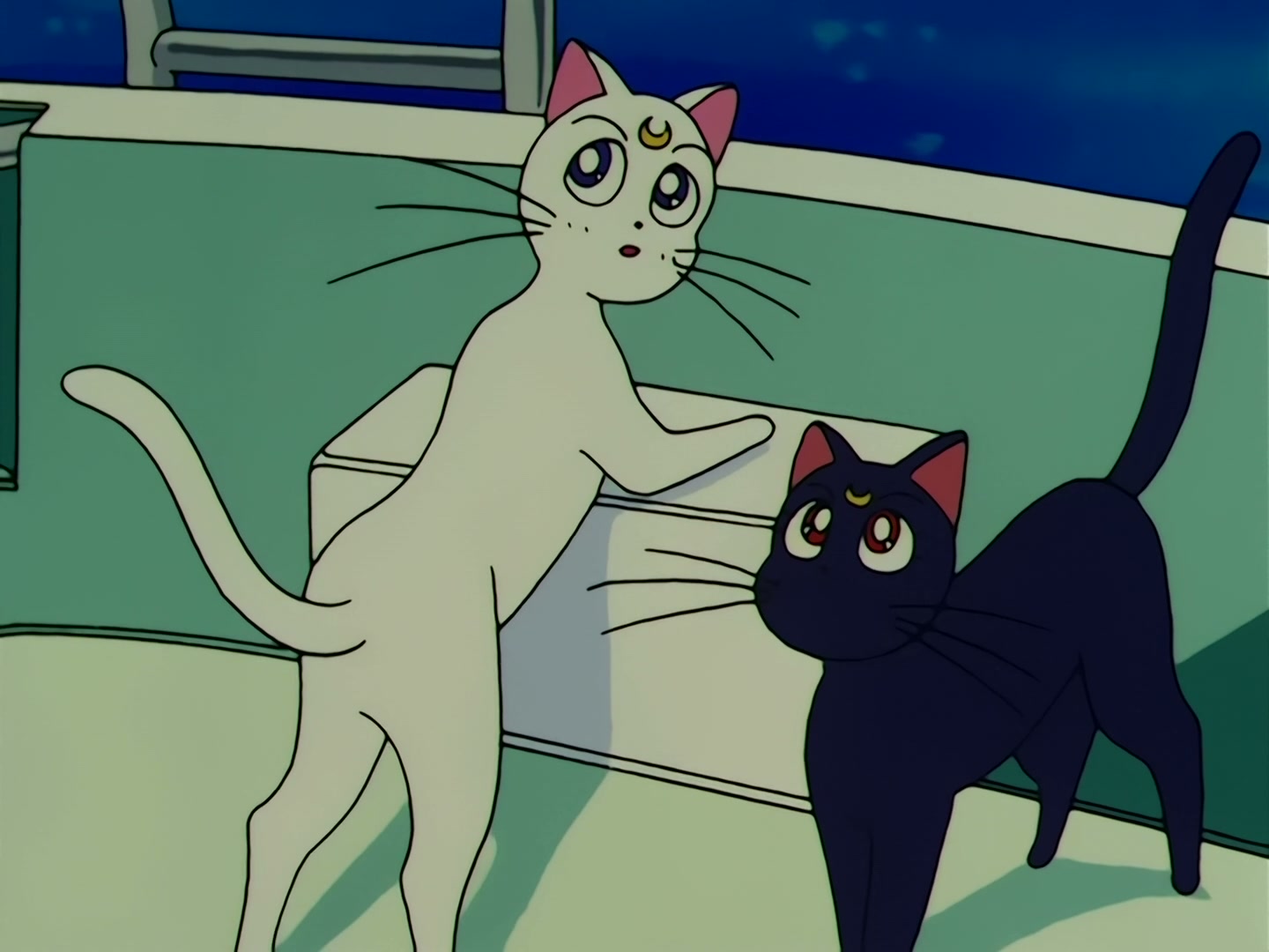 Sailor Moon Ep 67: The Ocean! The Island! A Vacation! A Break for the Guardians @ 00:15:43