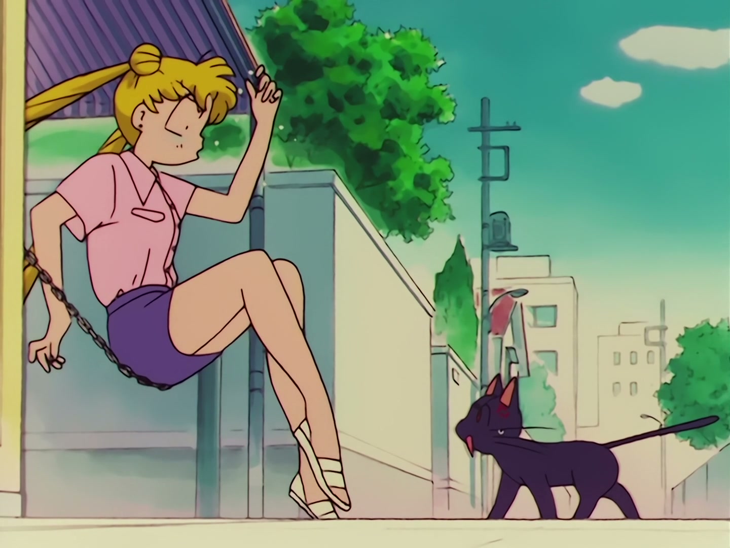 Sailor Moon Ep 68: Protect Chibi-Usa! The Clash of the Ten Warriors @ 00:07:03