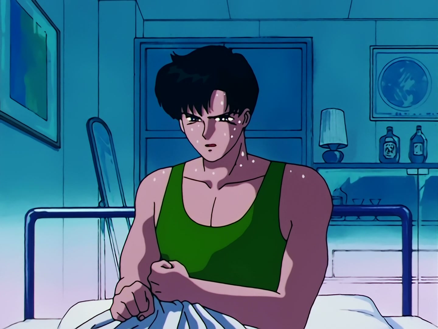 Sailor Moon Ep 69: Awaken, Sleeping Beauty! Mamoru's Distress @ 00:04:18