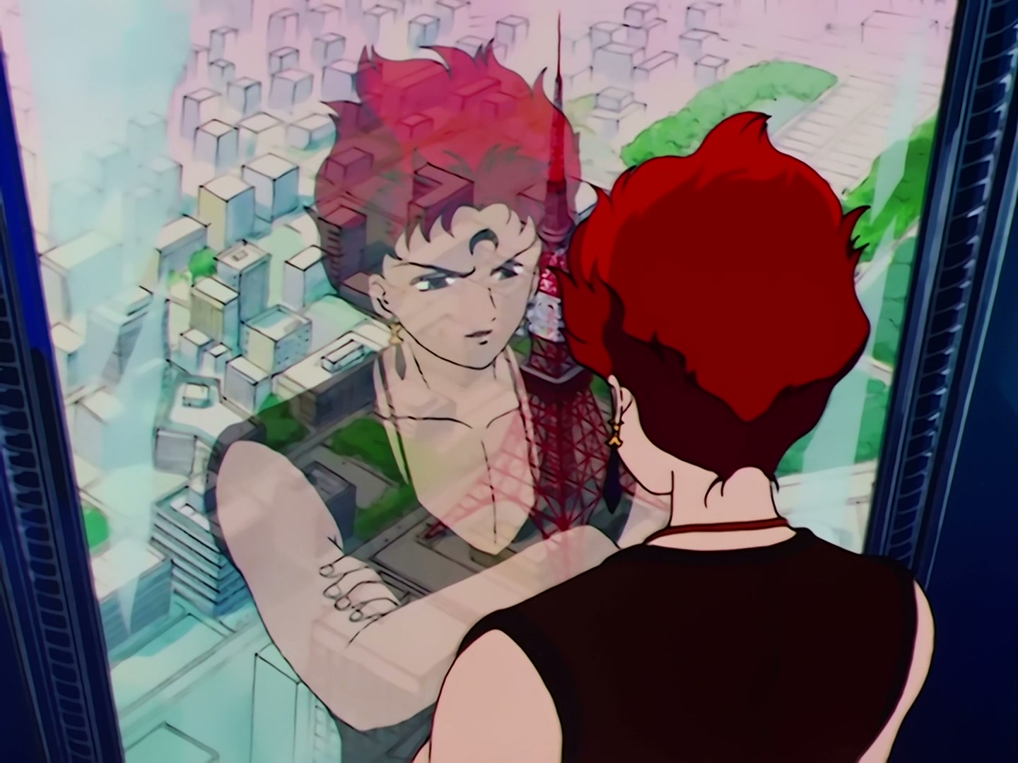 Sailor Moon Ep 73: A UFO Appears! The Sailor Guardians are Captured @ 00:03:26