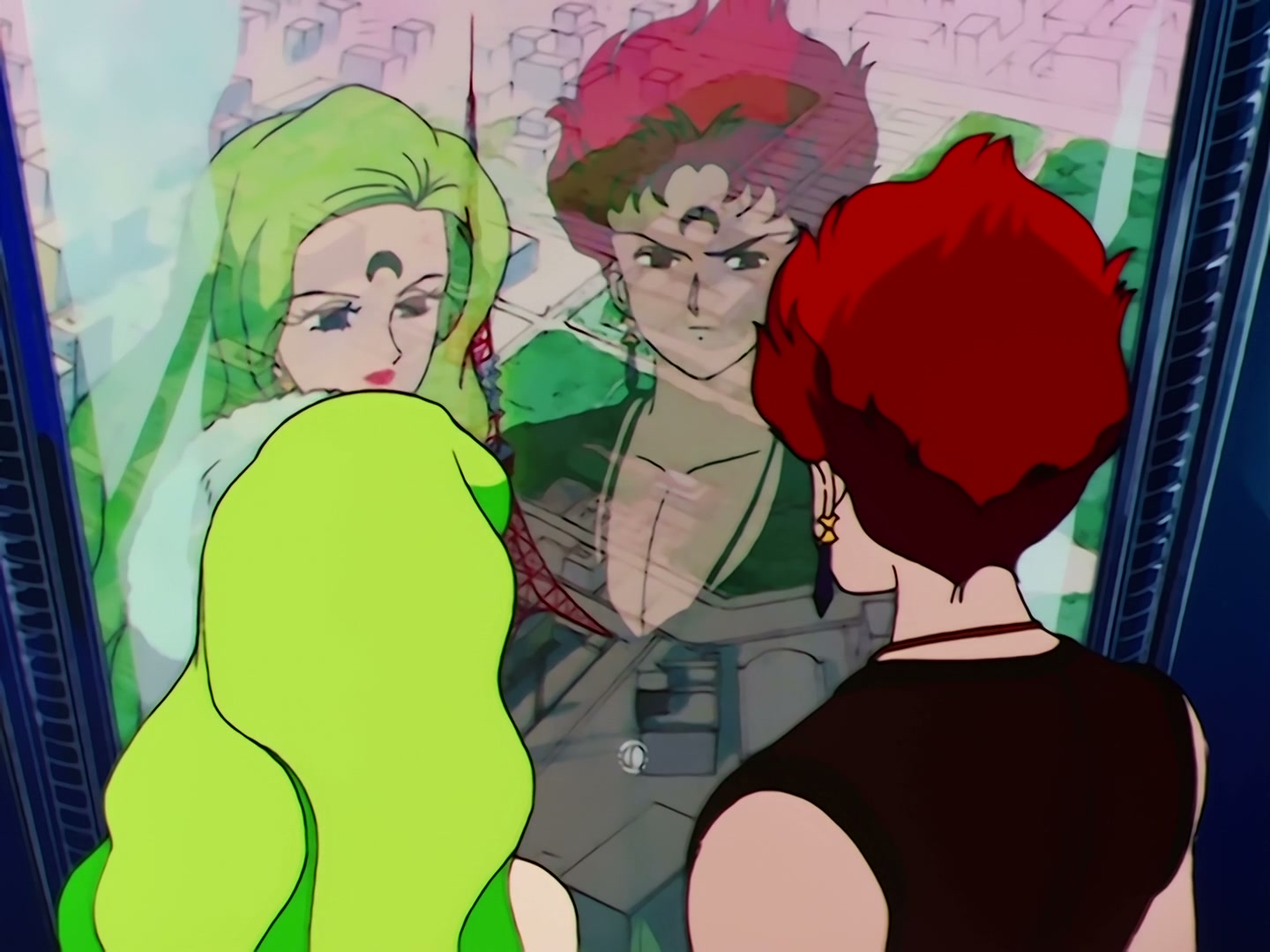 Sailor Moon Ep 73: A UFO Appears! The Sailor Guardians are Captured @ 00:04:05