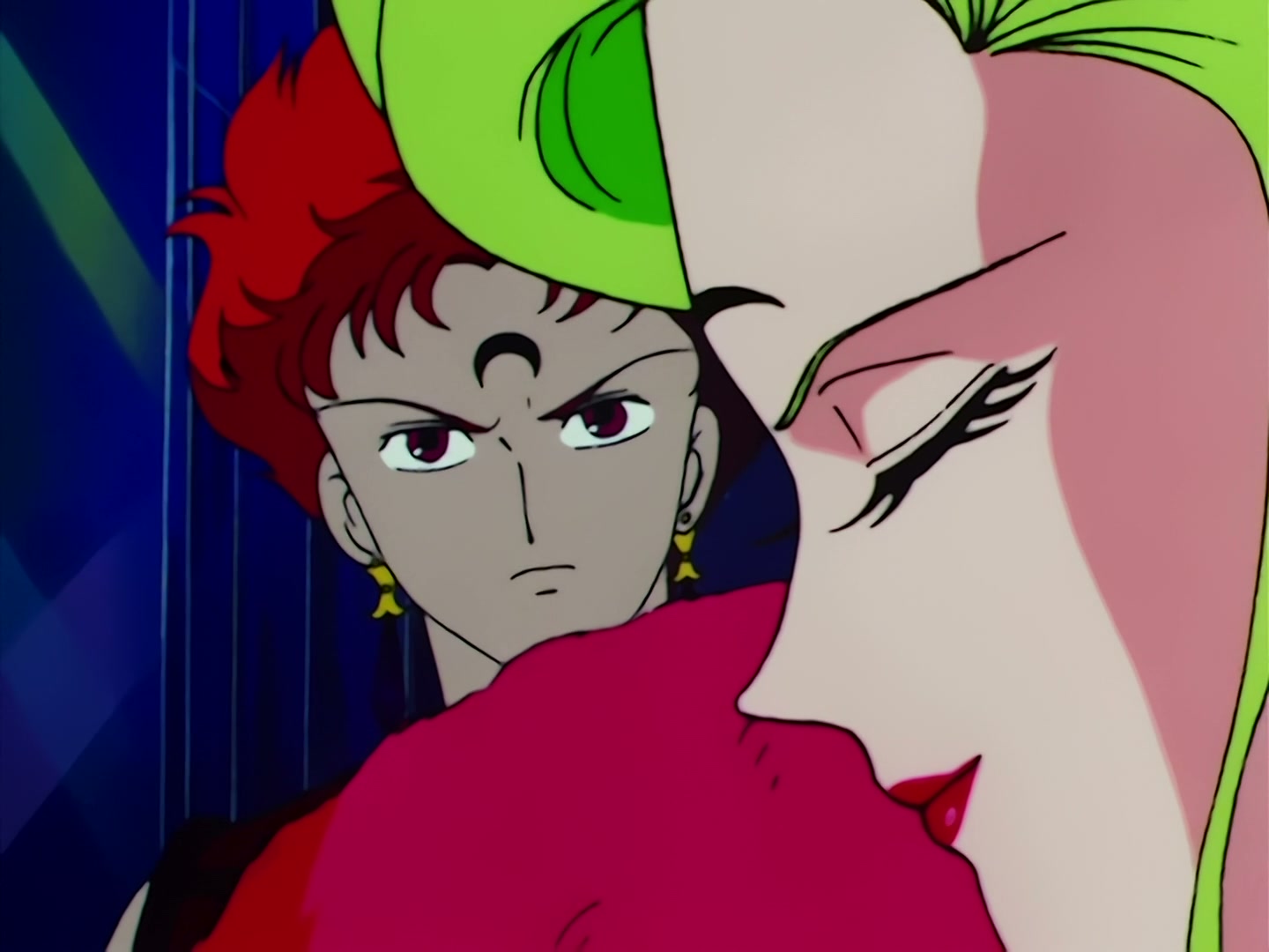 Sailor Moon Ep 73: A UFO Appears! The Sailor Guardians are Captured @ 00:04:14