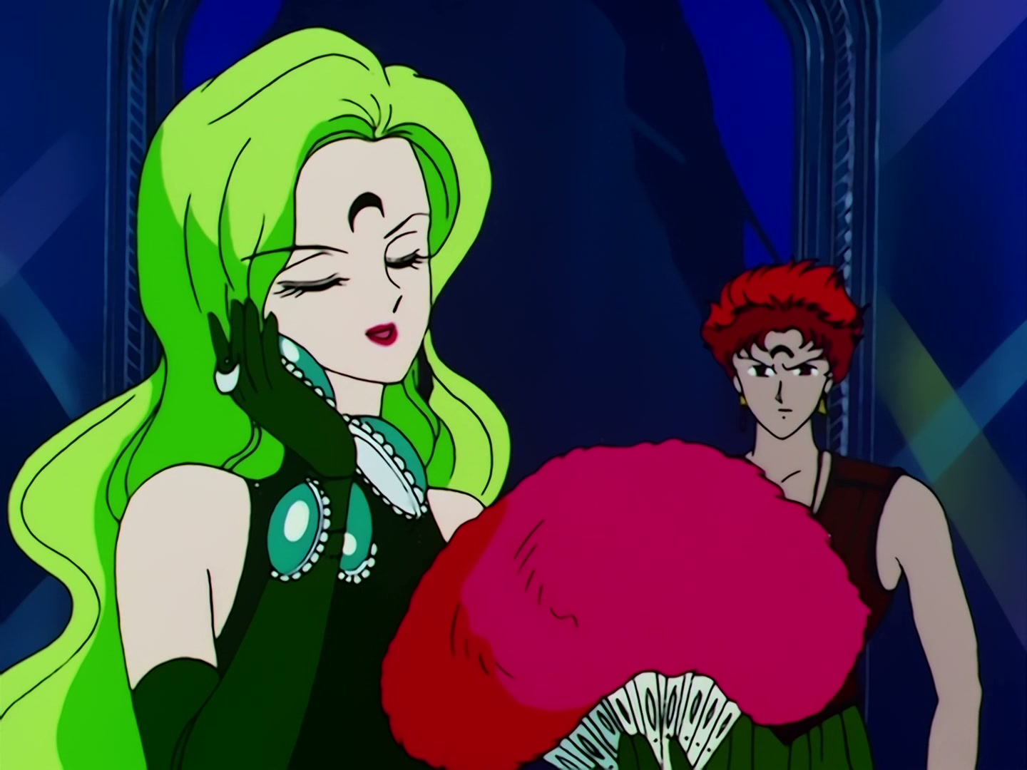 Sailor Moon Ep 73: A UFO Appears! The Sailor Guardians are Captured @ 00:04:27