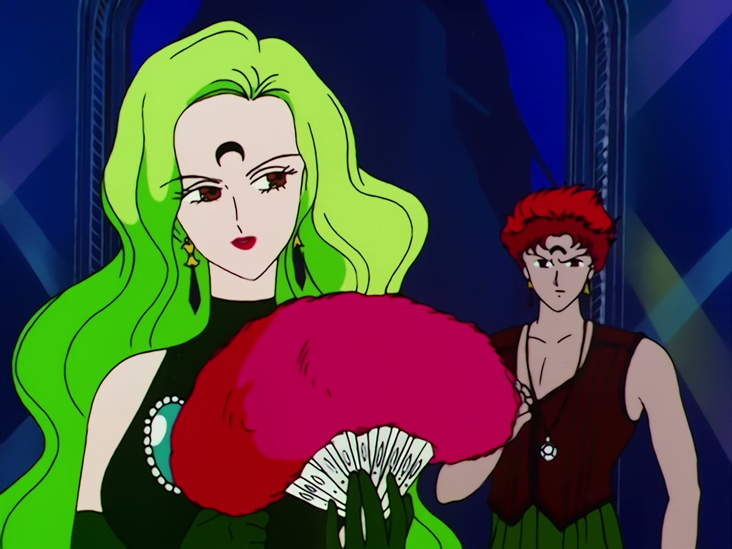Sailor Moon Ep 73: A UFO Appears! The Sailor Guardians are Captured @ 00:04:40