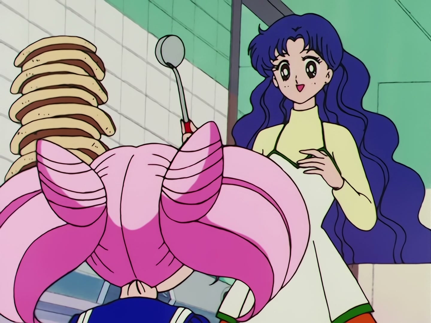 Sailor Moon Ep 73: A UFO Appears! The Sailor Guardians are Captured @ 00:08:08