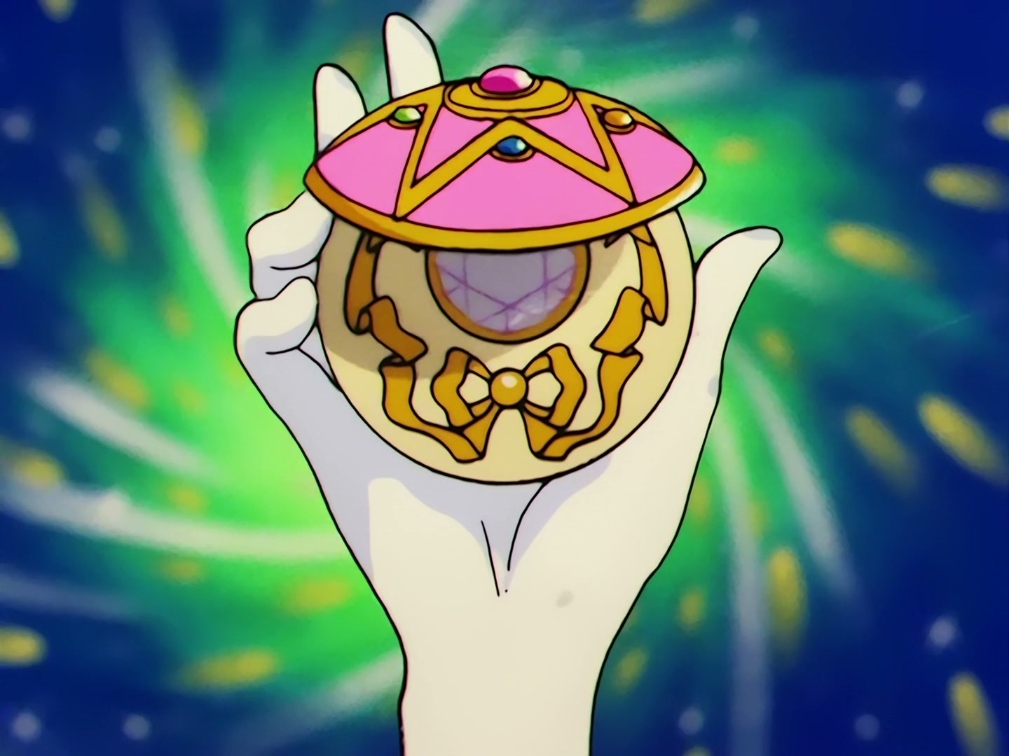 Sailor Moon Ep 73: A UFO Appears! The Sailor Guardians are Captured @ 00:08:38