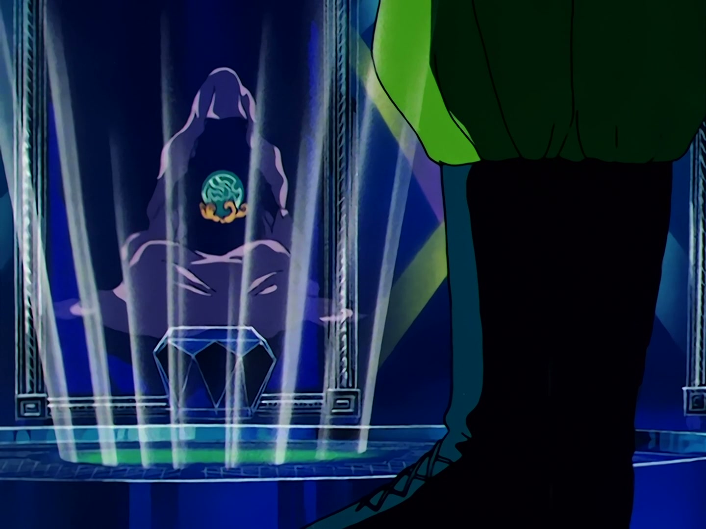 Sailor Moon Ep 73: A UFO Appears! The Sailor Guardians are Captured @ 00:10:35