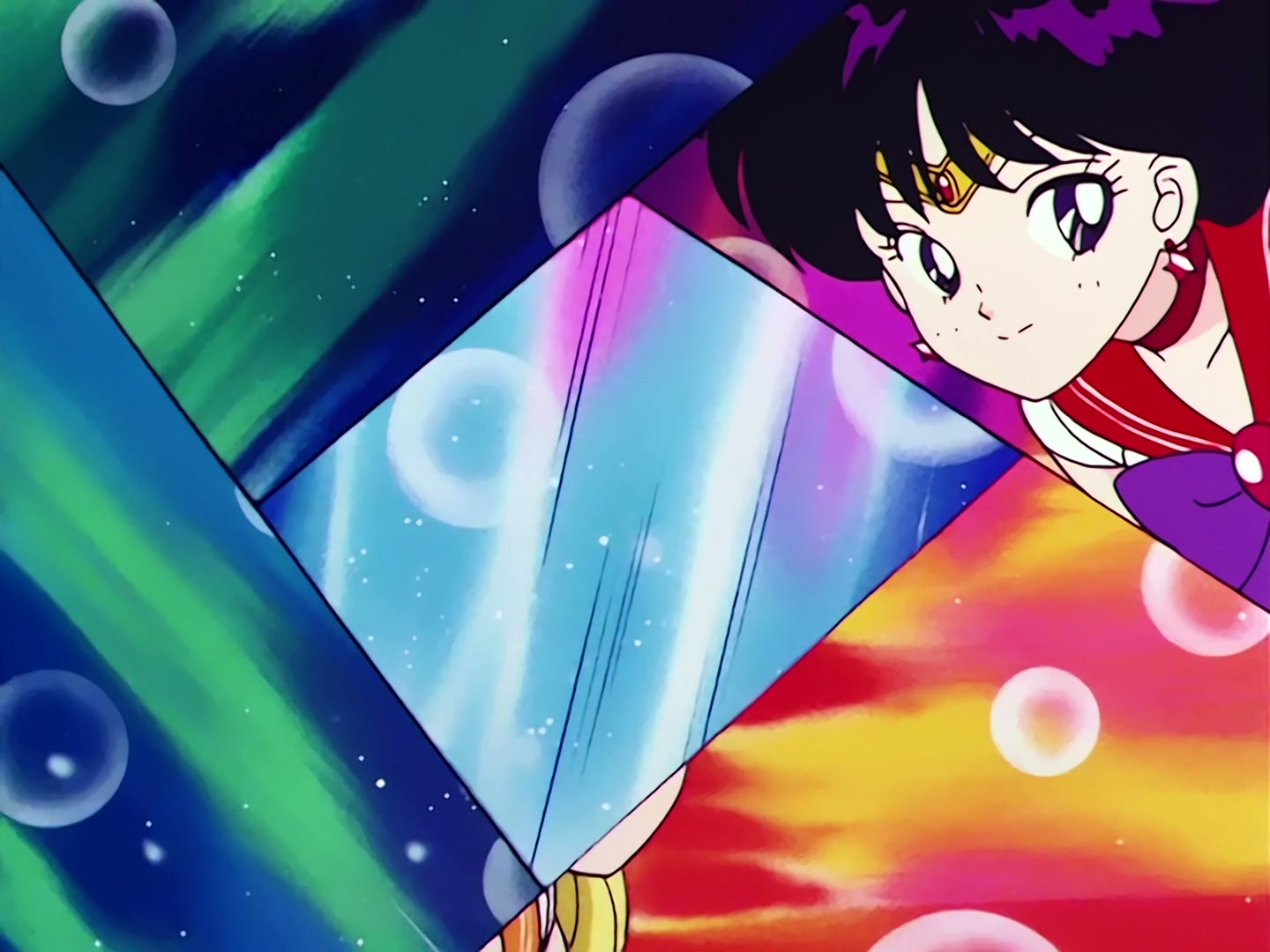 Sailor Moon Ep 73: A UFO Appears! The Sailor Guardians are Captured @ 00:12:19