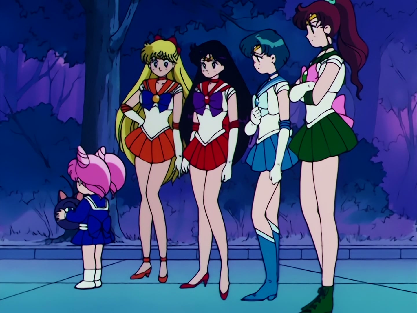 Sailor Moon Ep 73: A UFO Appears! The Sailor Guardians are Captured @ 00:13:20