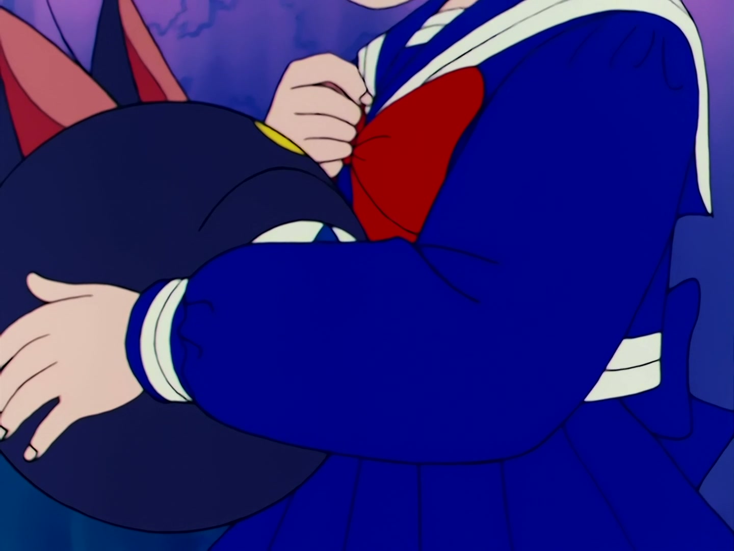 Sailor Moon Ep 73: A UFO Appears! The Sailor Guardians are Captured @ 00:13:42
