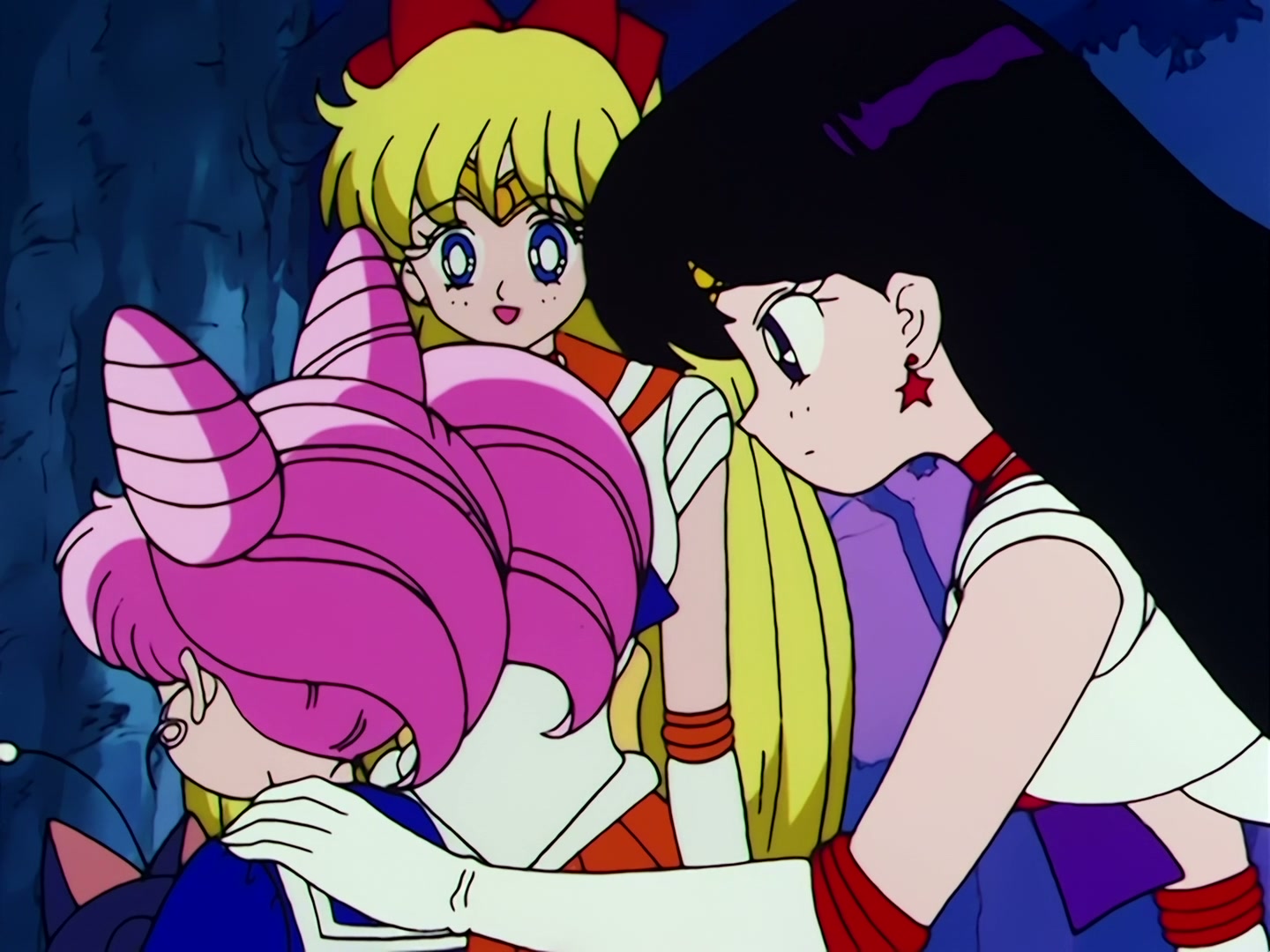 Sailor Moon Ep 73: A UFO Appears! The Sailor Guardians are Captured @ 00:13:59