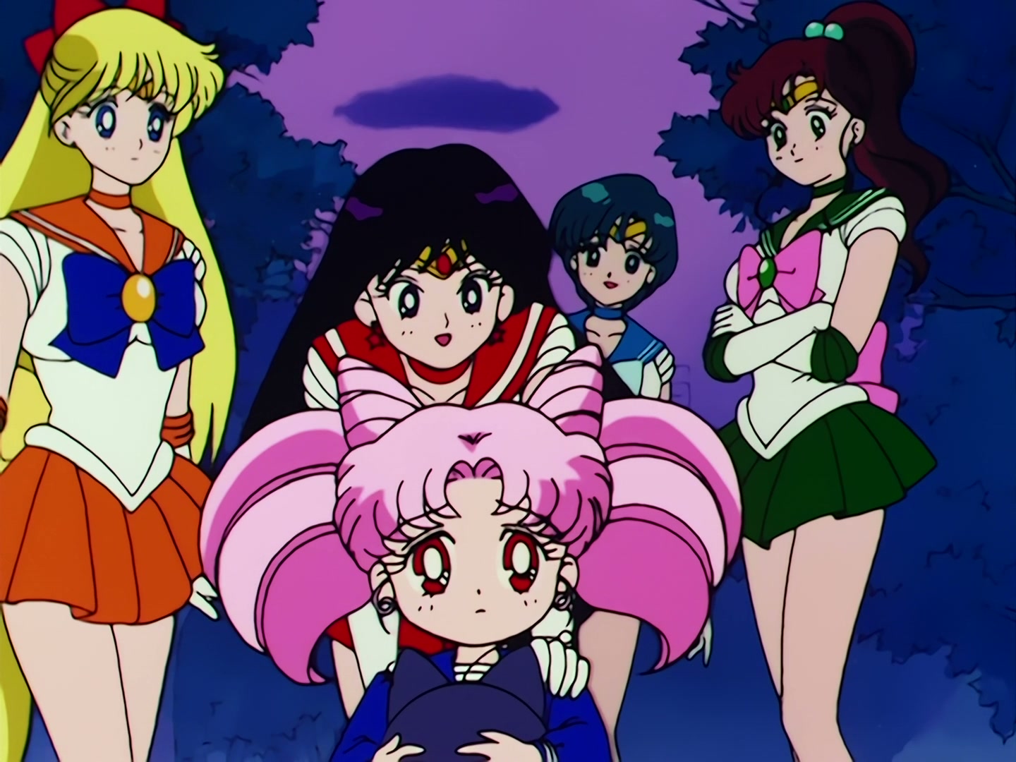 Sailor Moon Ep 73: A UFO Appears! The Sailor Guardians are Captured @ 00:14:08
