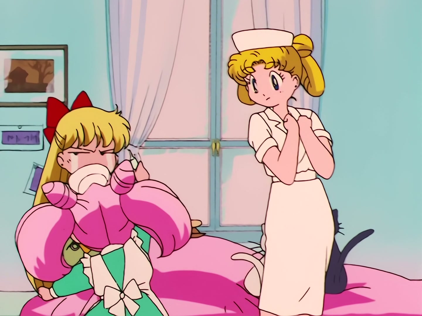 Sailor Moon Ep 78: Venus Minako's Nurse Mayhem @ 00:21:47