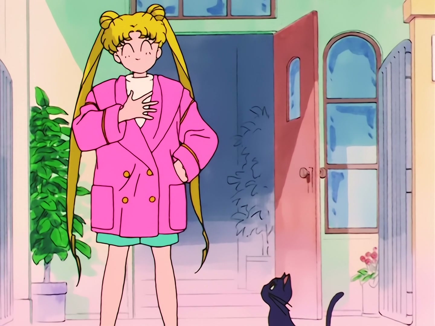 Sailor Moon Ep 79: Artemis' Adventure! The Monster Animal Kingdom @ 00:03:44