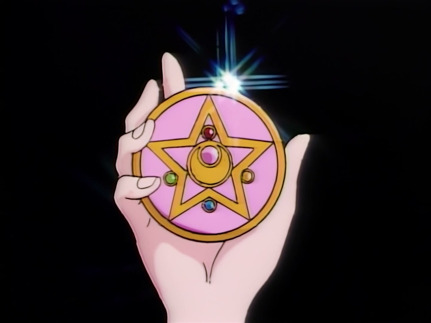 Sailor Moon Ep 89: Usagi and the Girls' Resolve! Prelude to a New Battle @ 00:01:55
