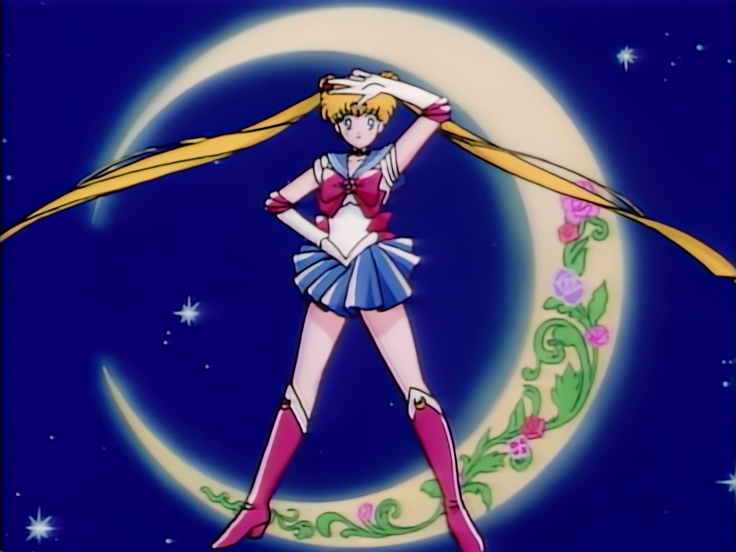 Sailor Moon Ep 89: Usagi and the Girls' Resolve! Prelude to a New Battle @ 00:02:39